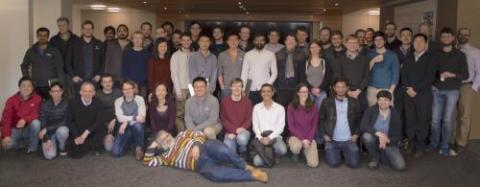 Group photo of some of our members
